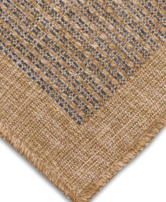 Sahara Texture Border Area Rug
