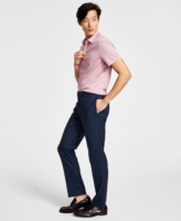 Calvin Klein Men's Slim-Fit Performance Dress Pants - Navy