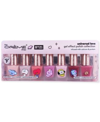 The Crème Shop x BT21 BABY 7-Pc. Universal Love Gel Effect Polish