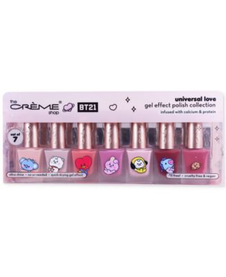 The Crème Shop x BT21 BABY 7-Pc. Universal Love Gel Effect Polish