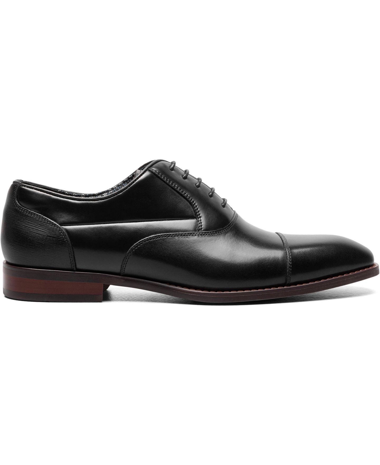 Мужские туфли Stacy Adams Kallum Cap-Toe Oxford Dress Shoe, цвет: Чёрный — фото 2