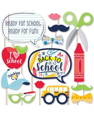 Big Dot of Happiness Back to School - First Day of School Decor and ...