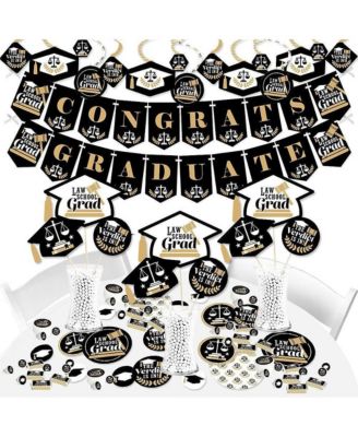 Big Dot Of Happiness Law School Grad Candy Bar Wrappers - Set Of 24 Future Lawyer Graduation Favors