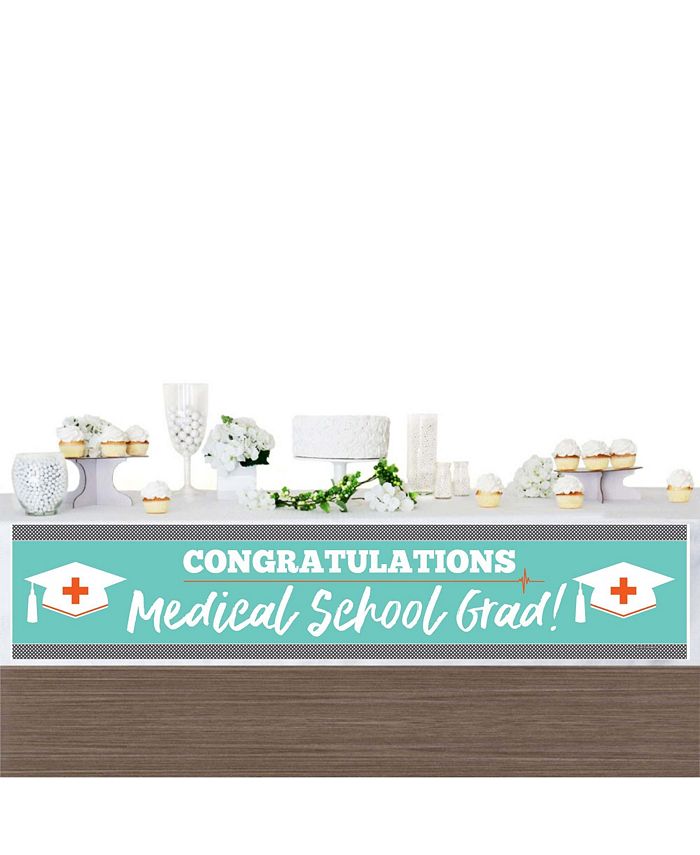 Big Dot of Happiness Medical School Grad Doctor Graduation Party Decorations Party Banner Macy's