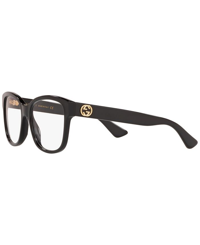 Gucci Women's Rectangle Eyeglasses, GC00166354-X - Macy's