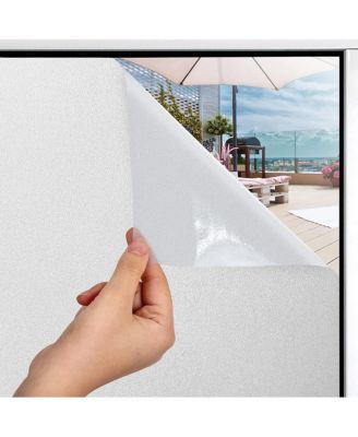 Window Privacy Film Frosted Glass UV Protection (23.4 x 77.1 Inch)