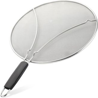 Zulay Kitchen Large Splatter Screen for Frying Pan (13") - Stainless Steel Grease Splatter Guard for Frying Pan - Macy's