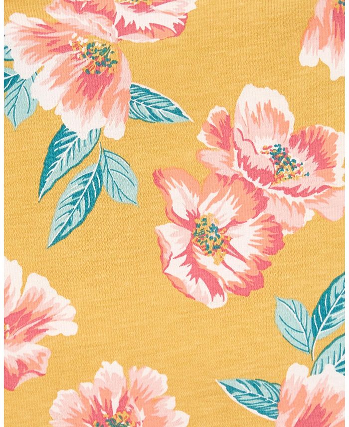 Carter's Toddler Girl Ivory Floral Tank Top