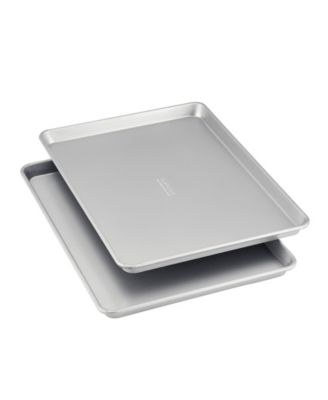Pro-Bake Bakeware 2 Piece Aluminized Steel Half Sheet Baking Pan Set