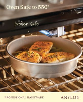 Pro-Bake Bakeware Aluminized Steel Round Cake Pan, 9"