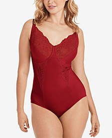 Women's Firm Control Embellished Unlined Shaping Bodysuit1456