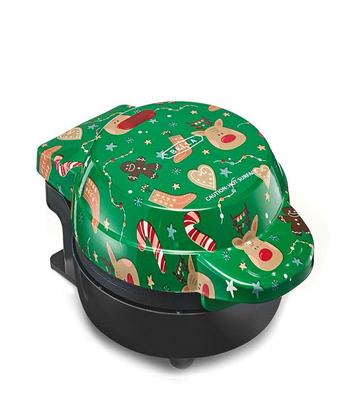 Mini Christmas Tree Waffle Maker White Christmas Tree Special Edition by  Bella