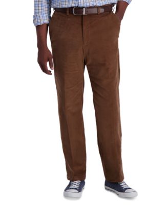 Haggar - Men's Classic-Fit Stretch Corduroy Pants