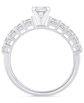 Diamond Princess Engagement Ring (1 ct. t.w.) in 14k Gold