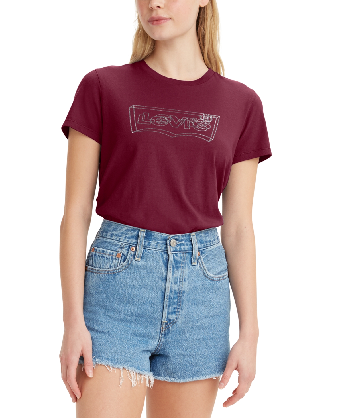 Levi's Women's Perfect Graphic Logo T-shirt