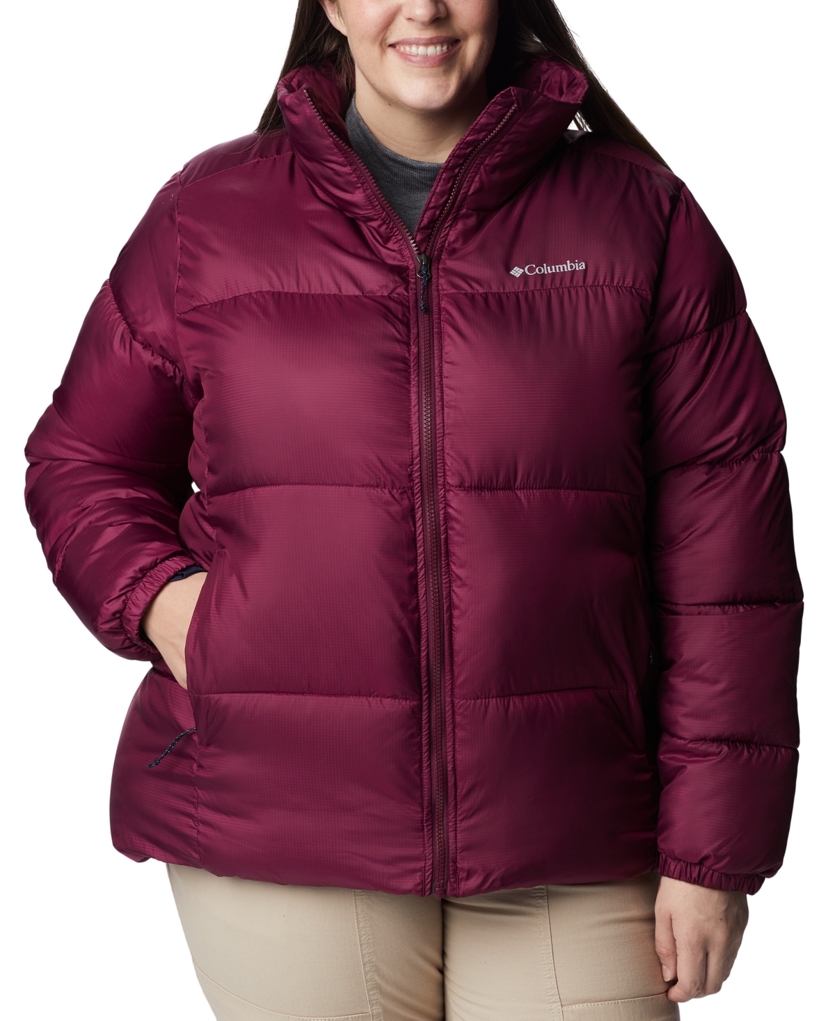COLUMBIA PLUS SIZE PUFFECT INSULATED PUFFER JACKET 