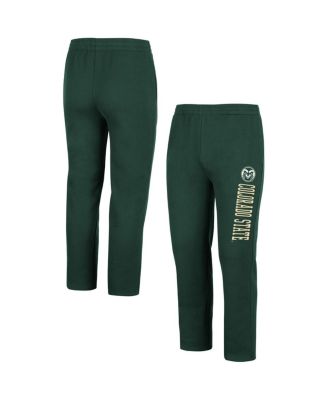 Men's Green Colorado State Rams Fleece Pants