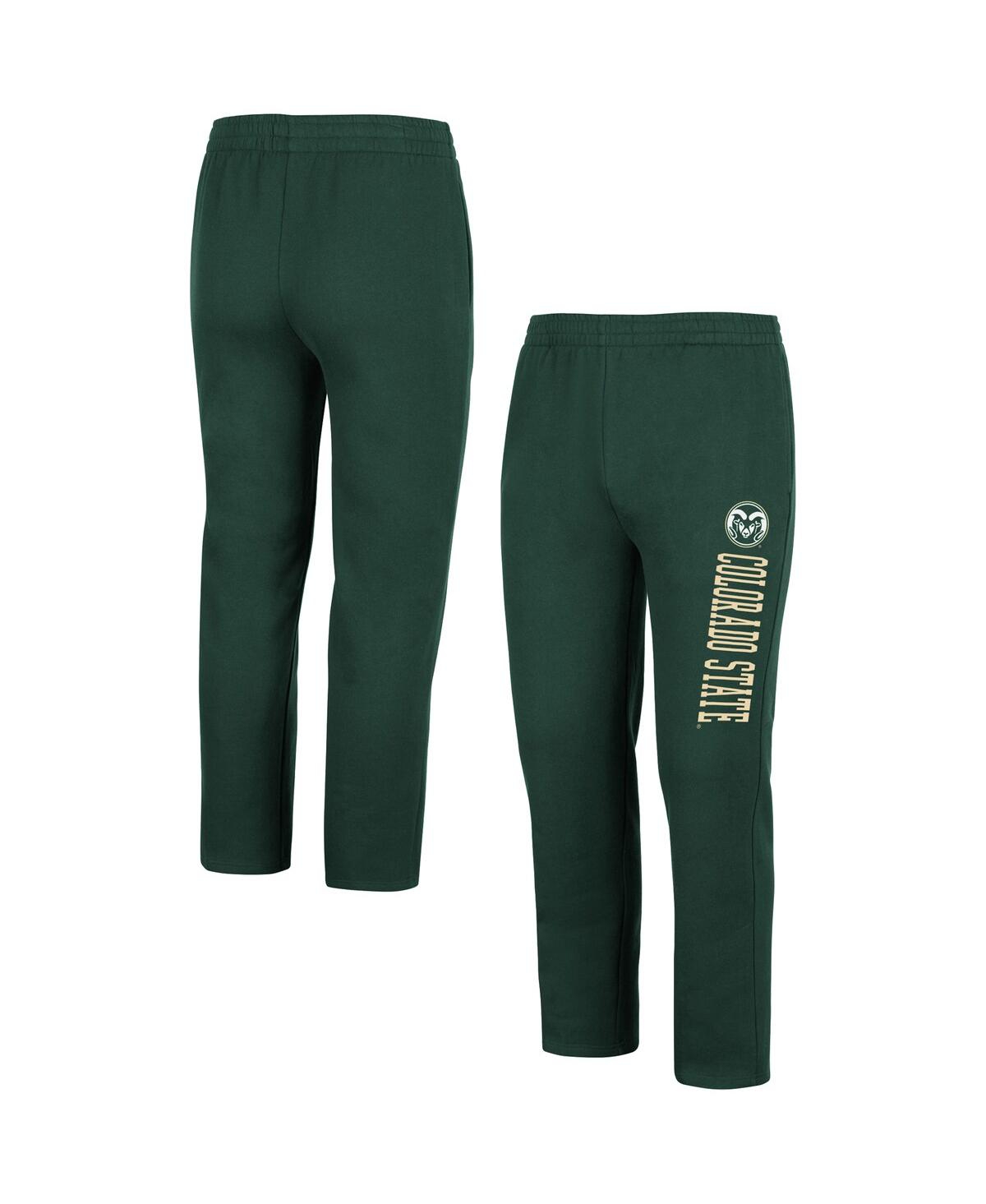 Shop Colosseum Men's  Green Colorado State Rams Fleece Pants