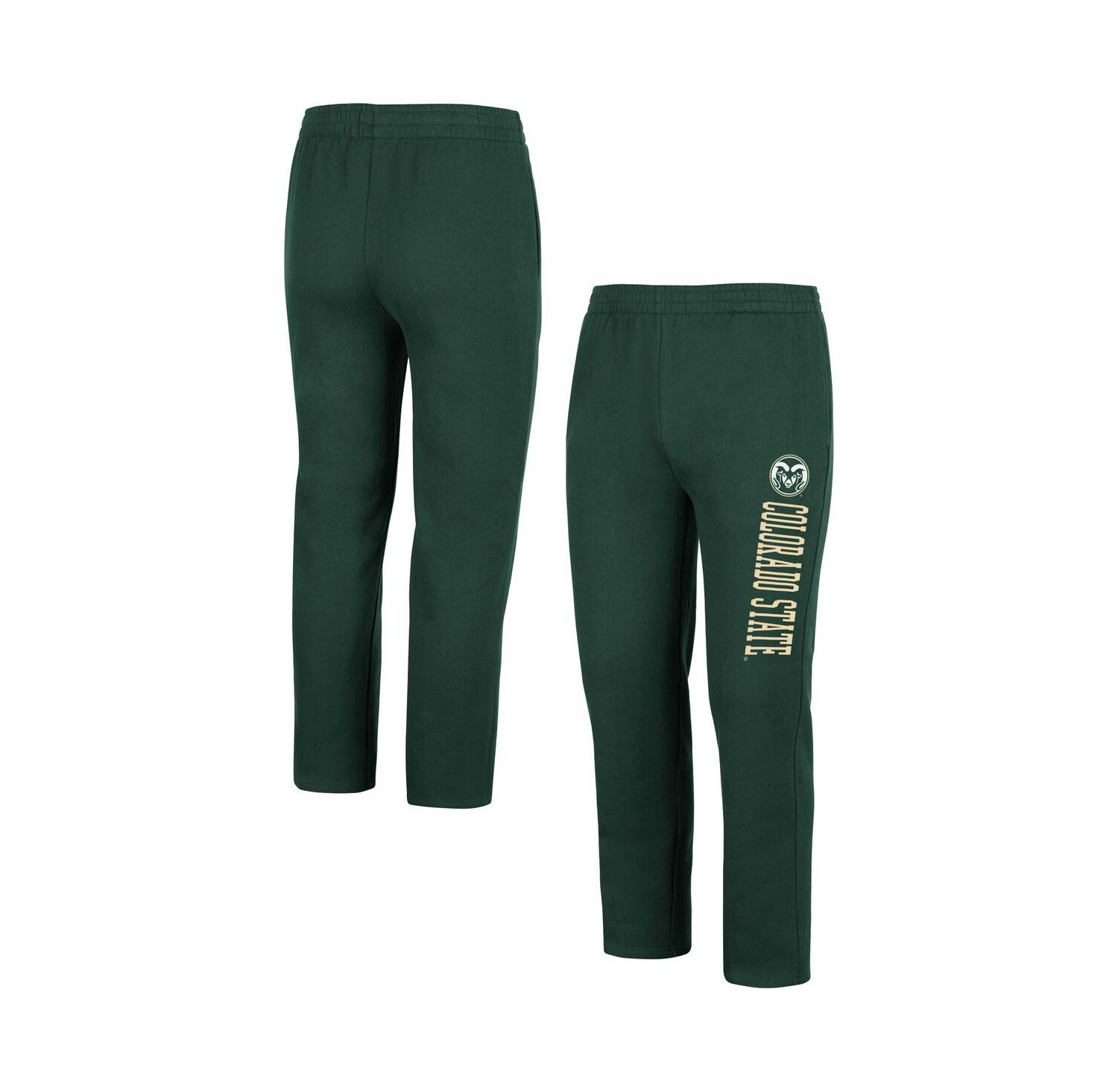 Men's Green Colorado State Rams Fleece Pants