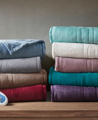 Plush Electric Throw Blanket, 60" x 70"