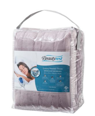 Plush Electric Throw, 60" x 70"