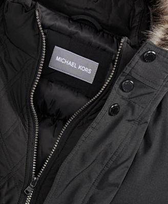 Men's Hooded Bib Snorkel Parka Coat, Created for Macy's