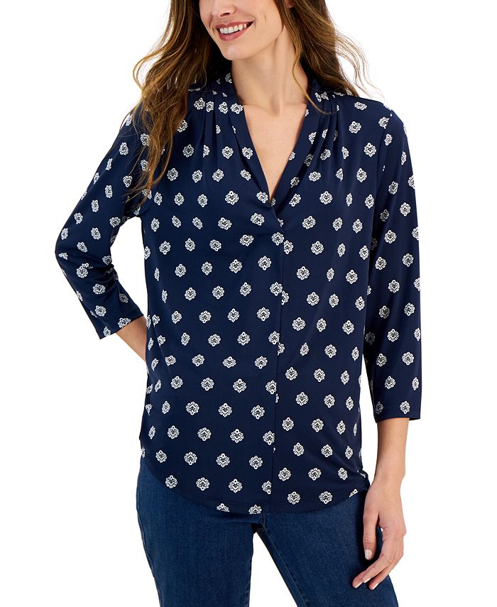 Womens Polka Dot Tops - Macy's