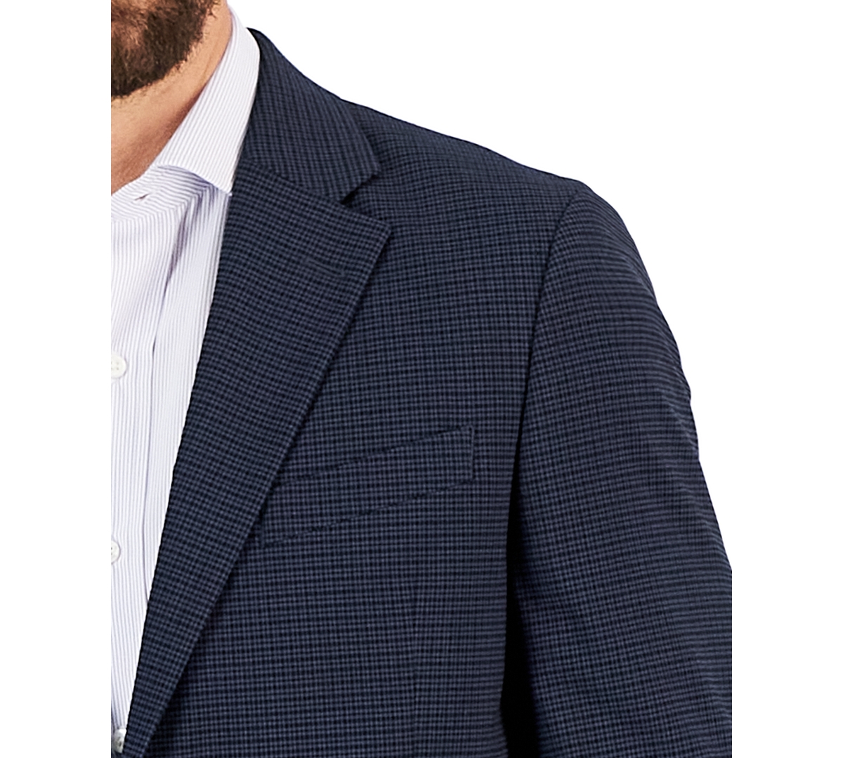 Nautica Mens Modern-Fit Bi-Stretch Fall Suit