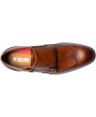 Men's Karson Wingtip Double-Monk Strap Dress Shoe