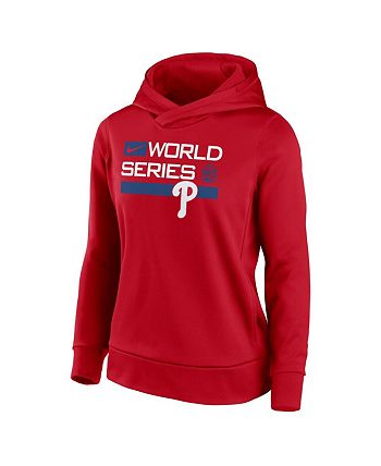 Philadelphia Phillies Nike 2022 World Series Authentic Collection Dugout  Pullover Hoodie - Heather Charcoal