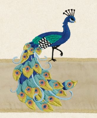 Turkish Cotton Penelope Embellished 3-Pc. Bath Towel Set