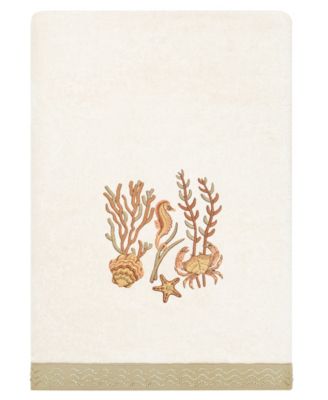 Turkish Cotton Aaron Embellished 3-Pc. Bath Towel Set