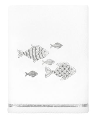 Turkish Cotton Figi Embellished 3-Pc. Bath Towel Set