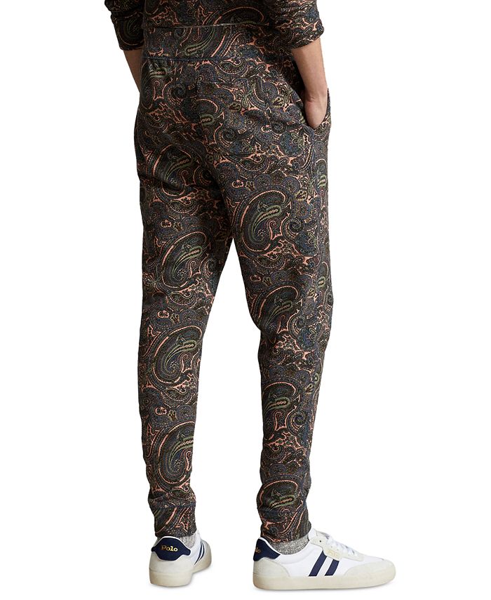 Polo Ralph Lauren Men's Paisley Fleece Jogger Pants Macy's