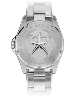 Men's Swiss Automatic Ocean Star Stainless Steel Bracelet Watch 43mm