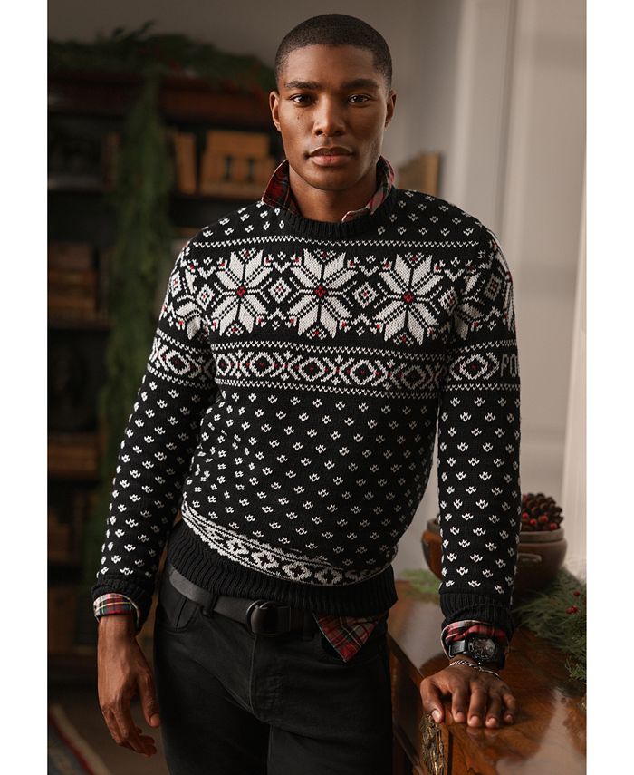 Ralph Lauren Collection Long-Sleeve Crewneck Cashmere Jersey Sweater
