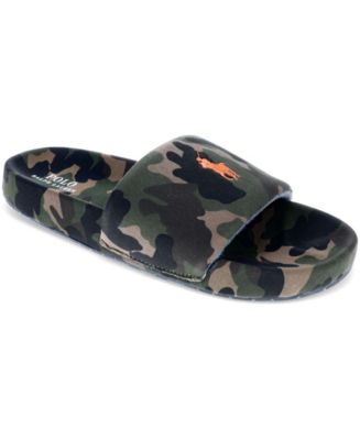 Camo ralph lauren discount slippers