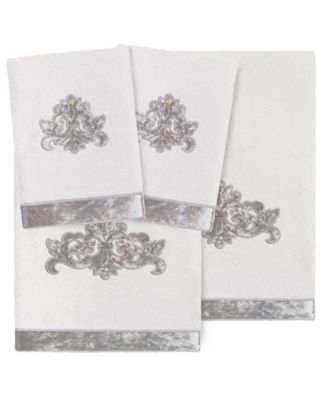 Turkish Cotton May Embellished 4-Pc. Bath Towel Set