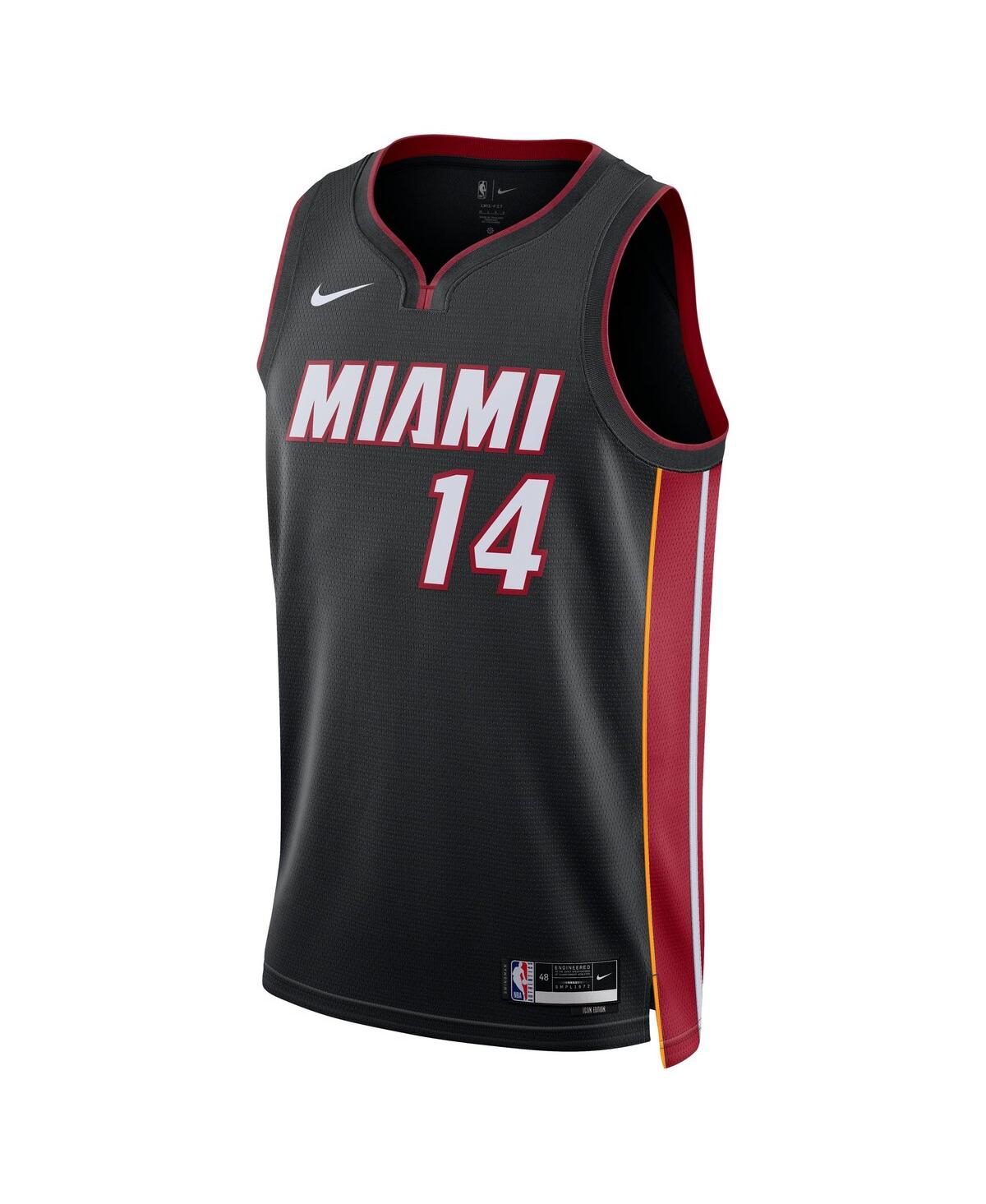 Men's and Women's Nike Tyler HerroMiami Heat Swingman Jersey - Icon Edition - Black