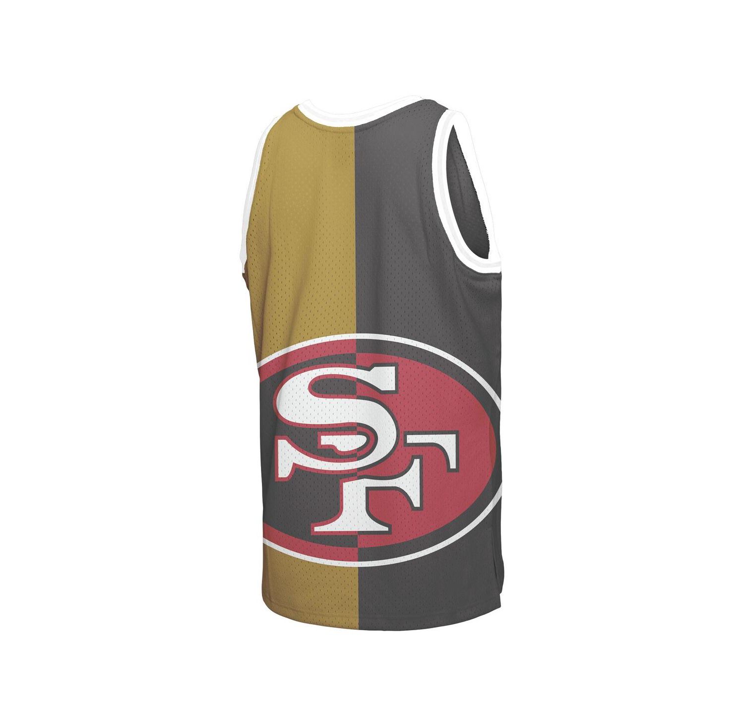 Men's Joe Montana Black, Gold San Francisco 49ers Retired Player Graphic Tank Top