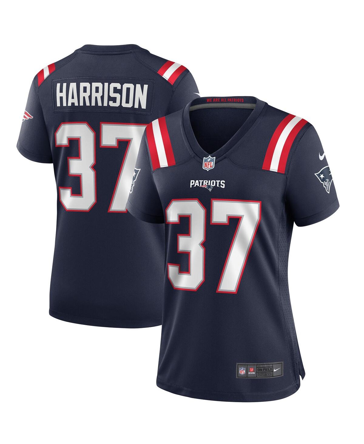 Women's Nike Rodney HarrisonNew England Patriots Game Retired Player Jersey - Navy