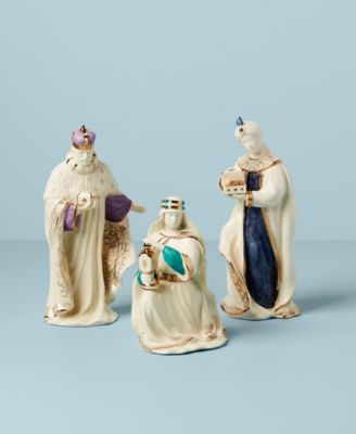 First Blessing Nativity Three Kings Figurine Set