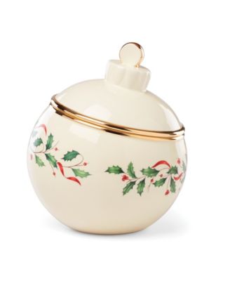 Holiday Ornament Cookie Jar