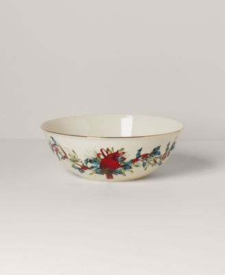 Winter Greetings Serving Bowl