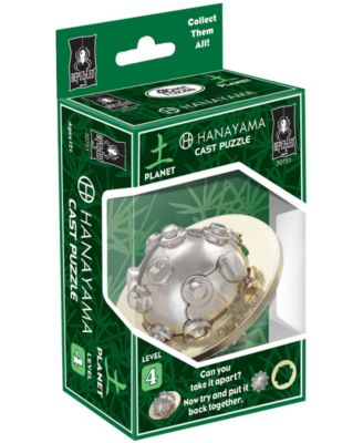 Hanayama Planet Level 4 Cast Puzzle Set, 2 Piece