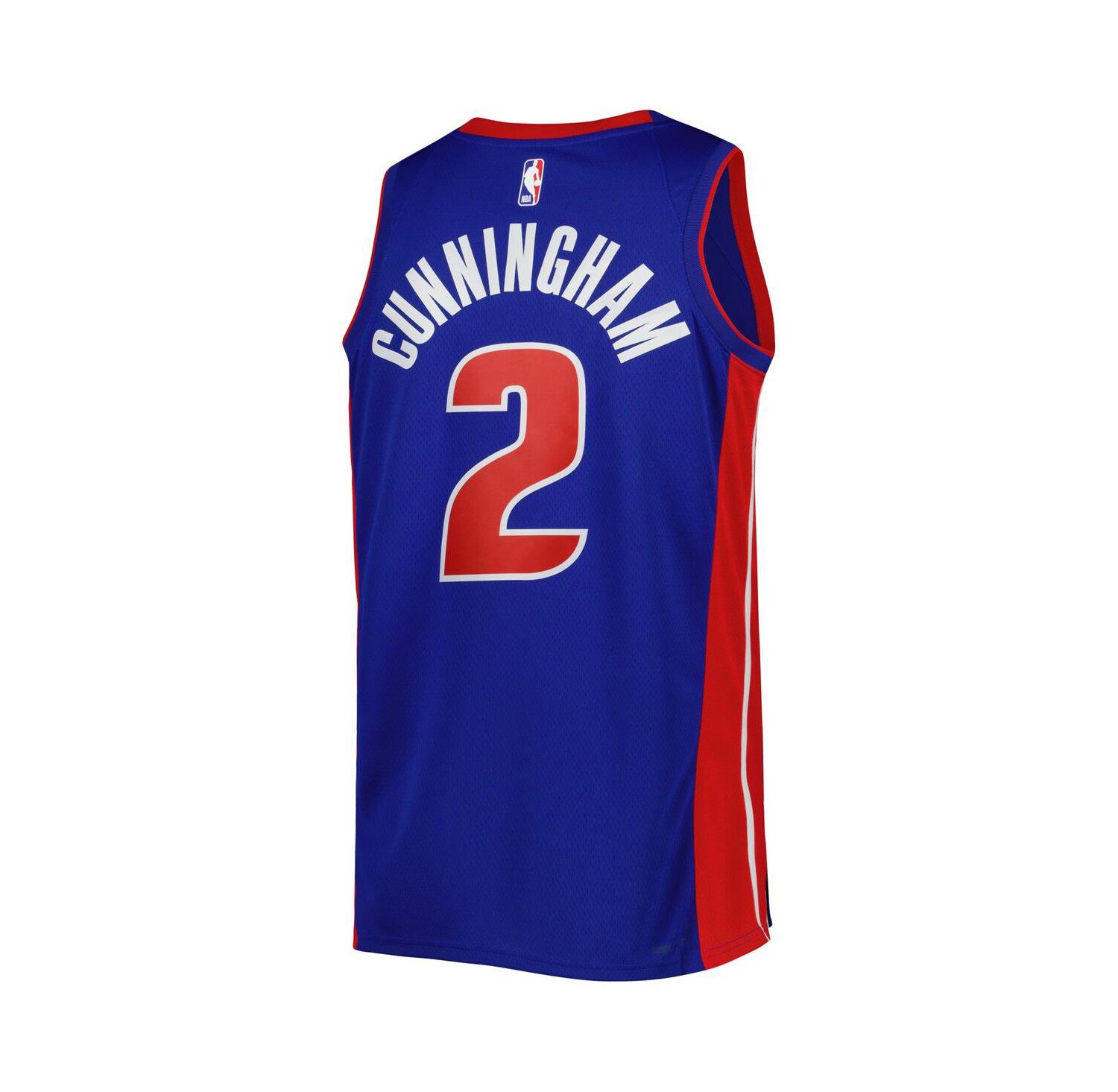 Men's and Women's Cade Cunningham Blue Detroit Pistons Swingman Jersey - Icon Edition