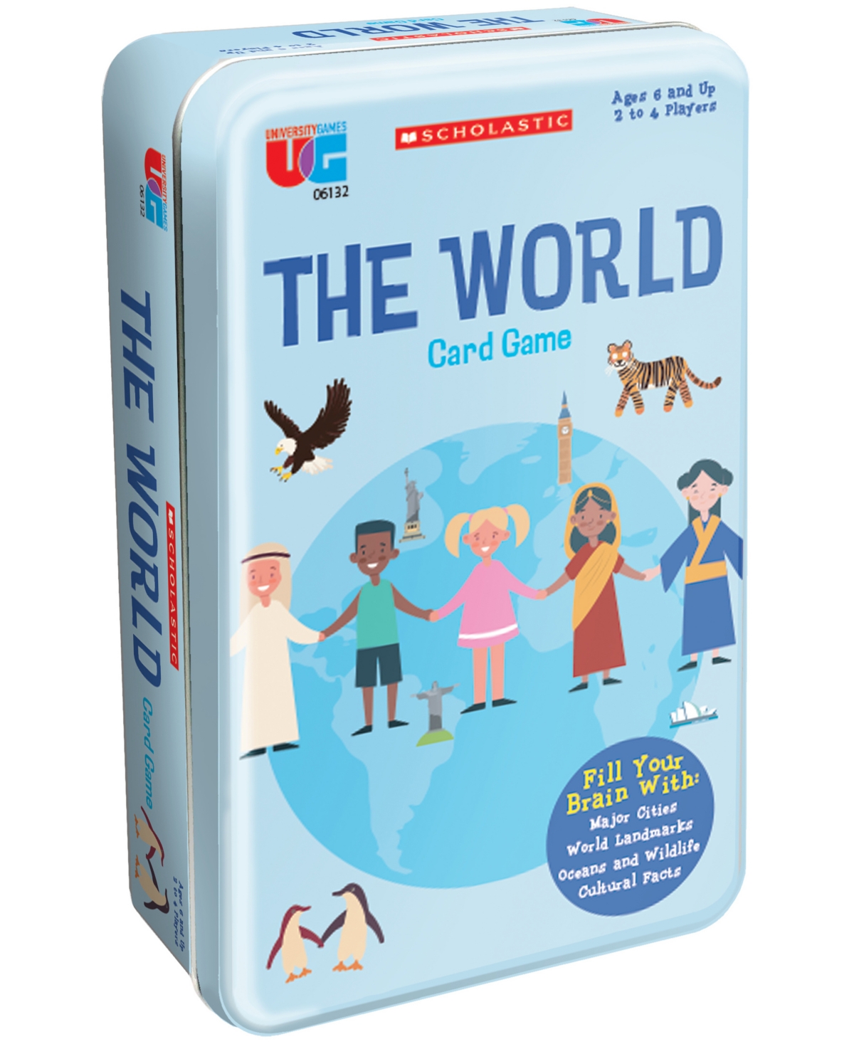 Areyougame Kids' University Games Scholastic The World Card Game In Multi Color