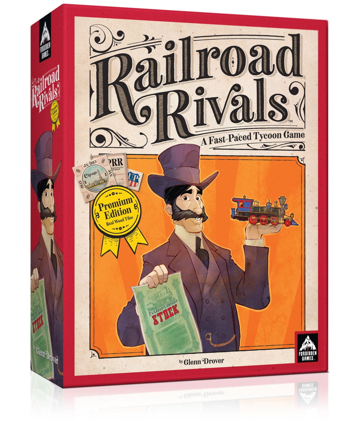 Forbidden Games Kids' Railroad Rivals Premium Edition Set, 251 Piece In Multi Color