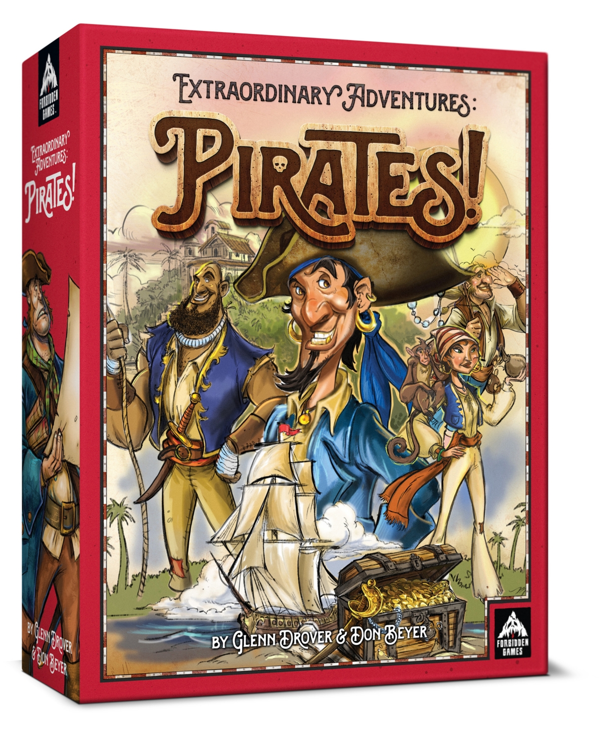 Forbidden Games Kids' Extraordinary Adventures Pirates Set, 270 Piece In Multi Color