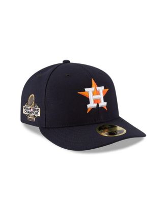 New Era Navy Houston Astros 2022 World Series Champions Side Patch Low Profile 59FIFTY Fitted Hat